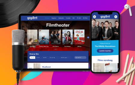 Een nieuwe website voor GIGANT